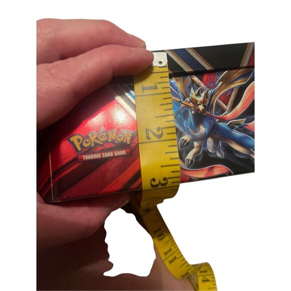 Pokémon TCG Zacian Legends of Galar Sword & Shield Trading Card Game Tin Empty - Picture 6 of 10